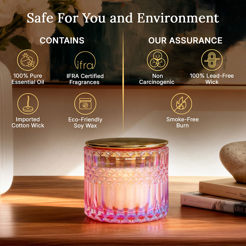 Sacred Lotus 3 Wick Luxe Candle