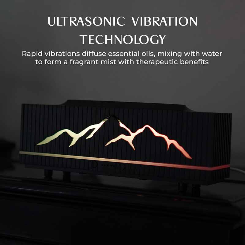 YX2201S-Black Flame Aroma Diffuser