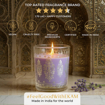 Lavender Scented Votive Candle, 43 g| Festive Sheesh Mahal Collection, 2025-26