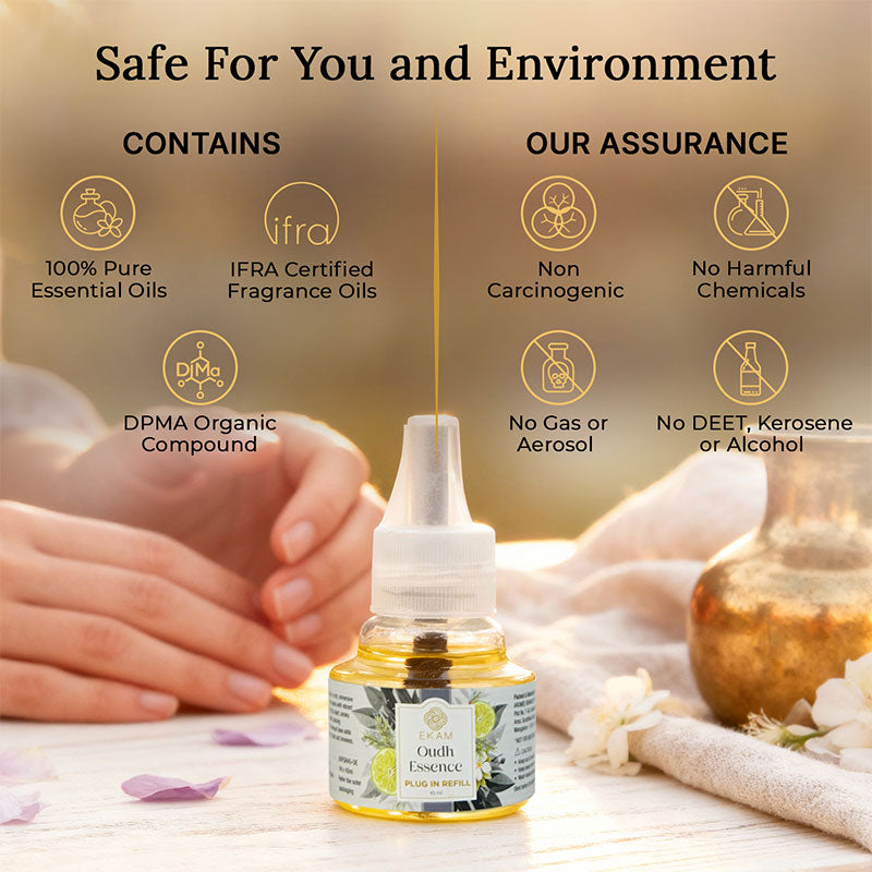 Oudh Essence Plug In Air Freshener Refill| 45ml