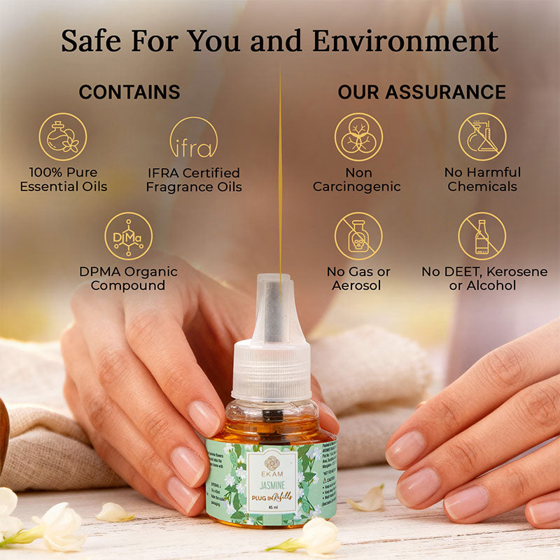 Jasmine Scented Air Freshener Plug-In Refill - 45 ML