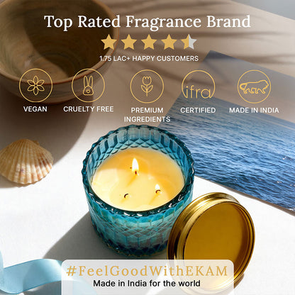 Waikiki Waves 3 Wick Luxe Scented Candle