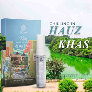 Chilling in Hauz Khas Perfume Spray, 5ML Trial Pack