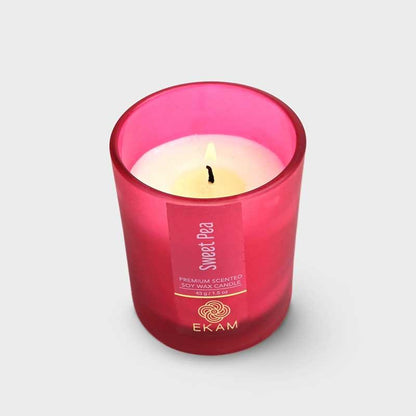 Sweet Pea Shot Glass Scented Candle