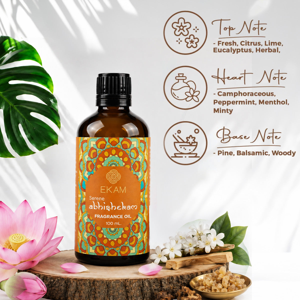 Serene Abhishekam Aroma Oil, 100ml