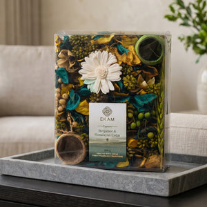 EKAM Bergamot &amp; Himalayan Cedar Potpourri Pack