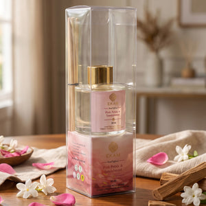 PINK PETALS &amp; SANDALWOOD REED DIFFUSER