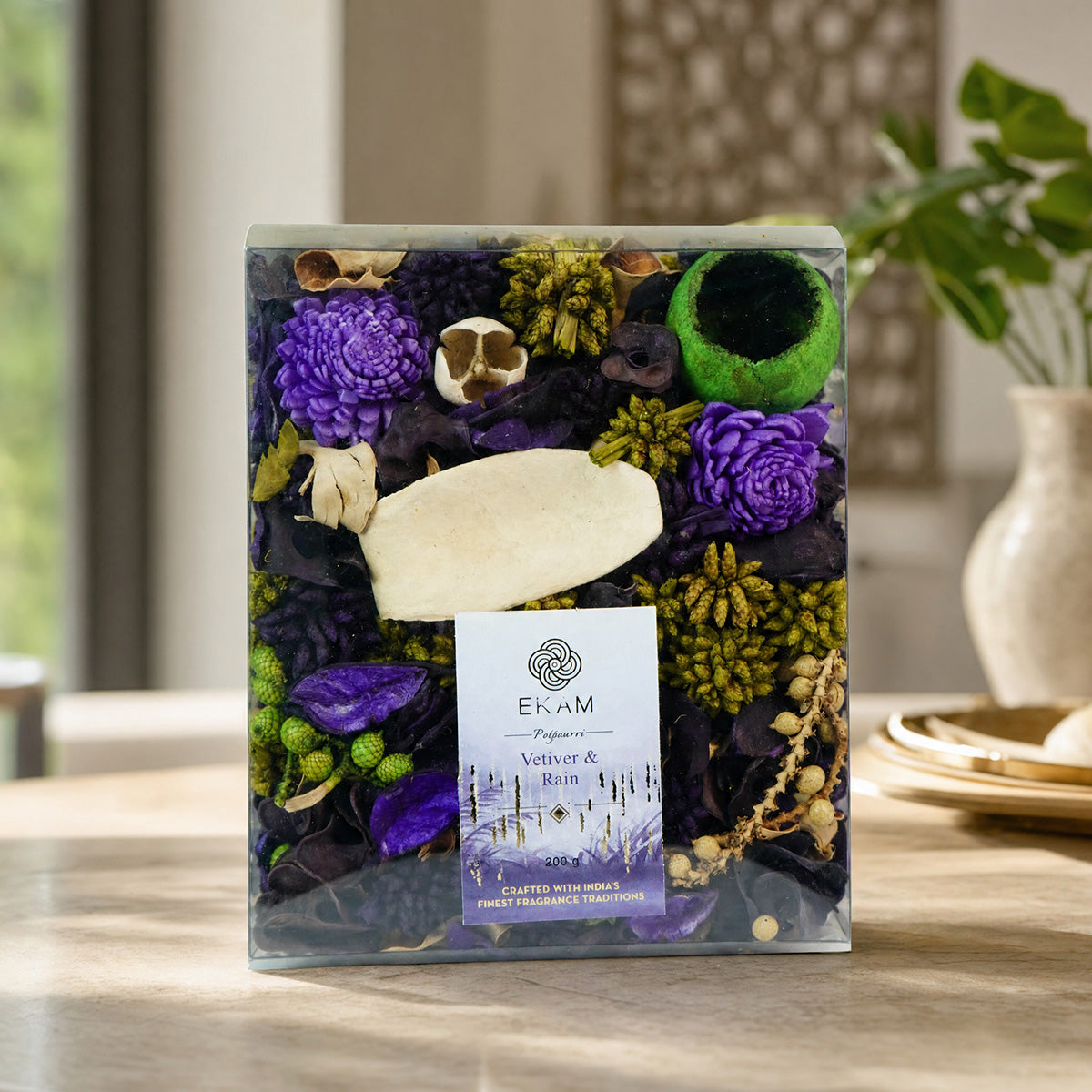 EKAM Vetiver &amp; Rain Potpourri Pack