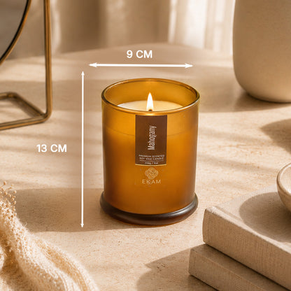 Mahogany Ring Jar Scented Candle