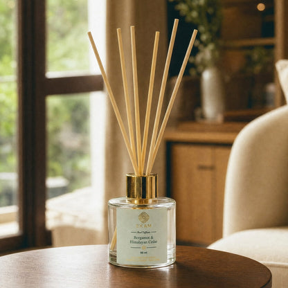 BERGAMOT &amp; HIMALAYAN CEDAR REED DIFFUSER