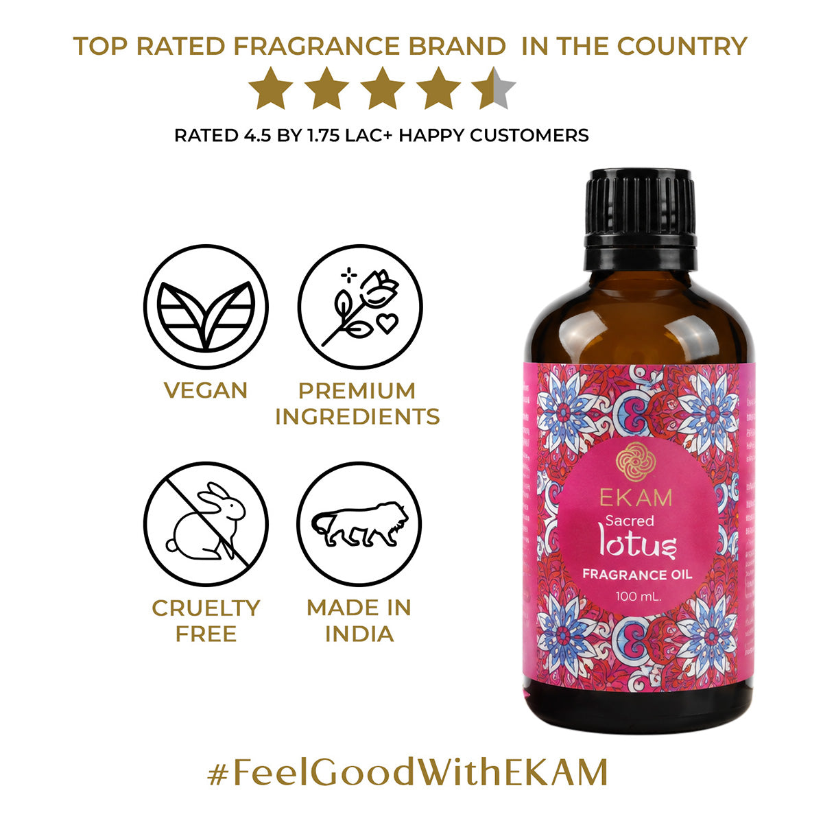 Sacred Lotus Aroma Oil, 100ml