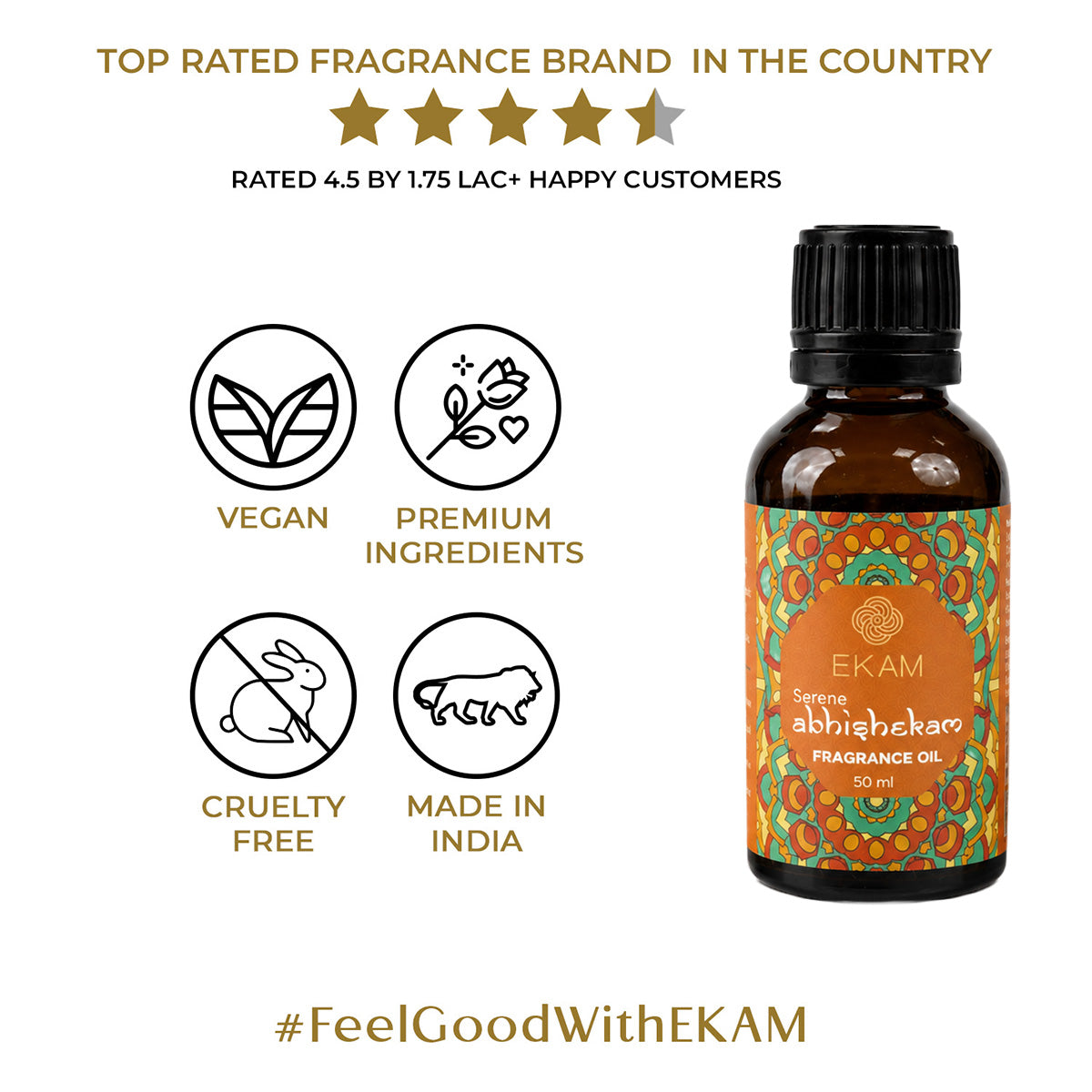 Serene Abhishekam Aroma Oil, 50ml
