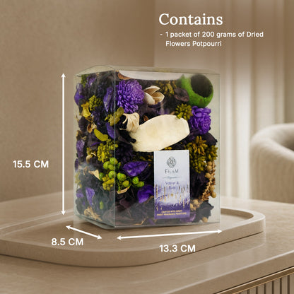 EKAM Vetiver &amp; Rain Potpourri Pack