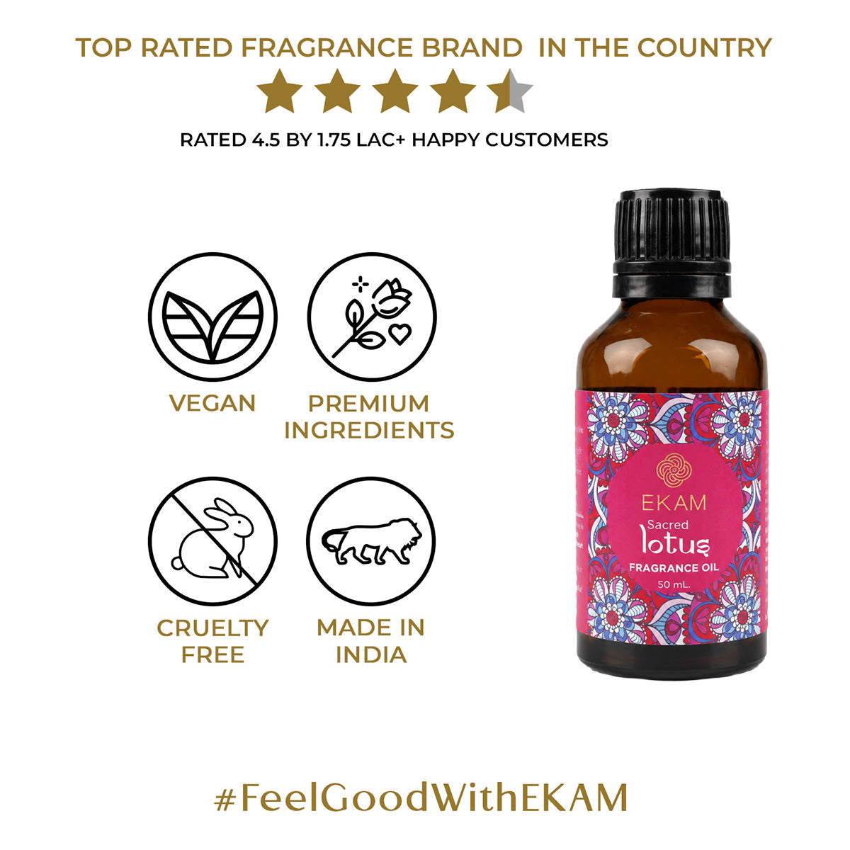 Sacred Lotus Aroma Oil, 50ml