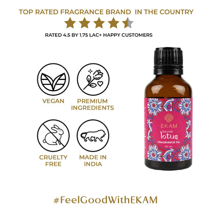 Sacred Lotus Aroma Oil, 50ml