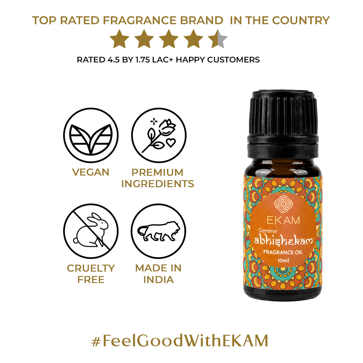 Serene Abhishekam Aroma Oil, 10ml