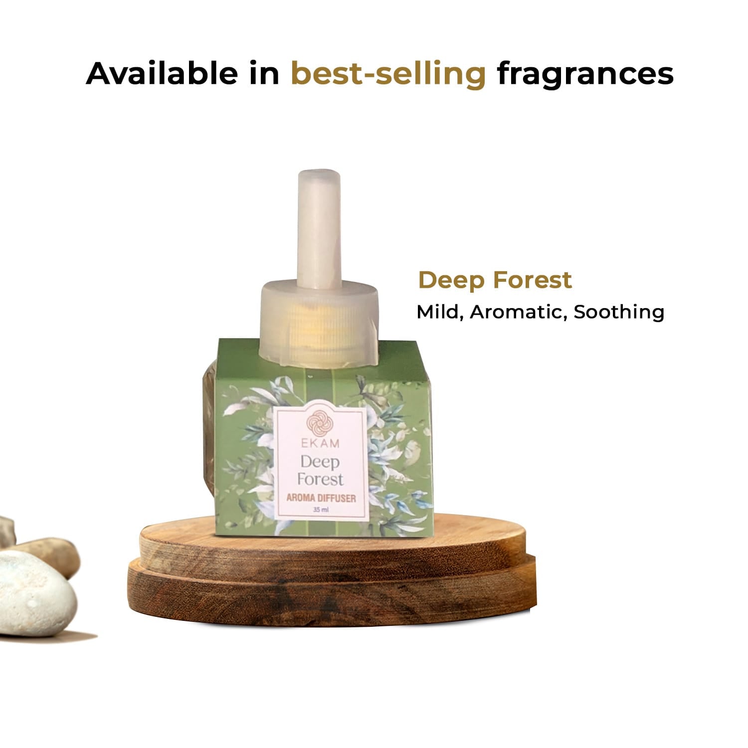 Deep Forest Scented Aroma Diffuser and 1 Refill Free