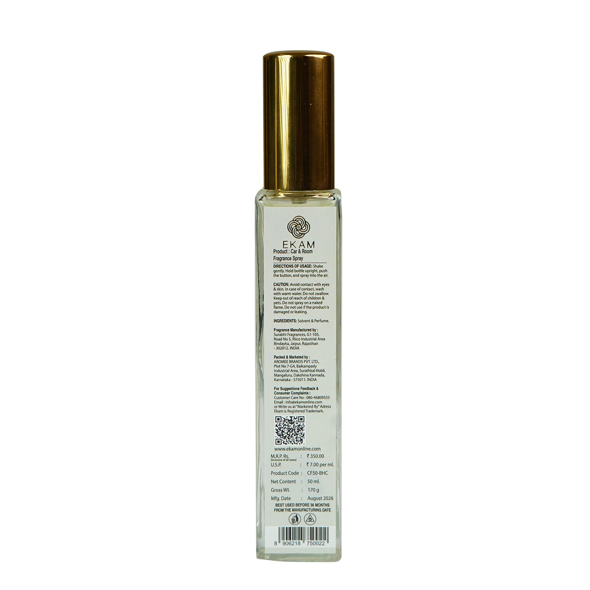 BERGAMOT &amp; HIMALAYAN CEDAR ROOM &amp; CAR SPRAY
