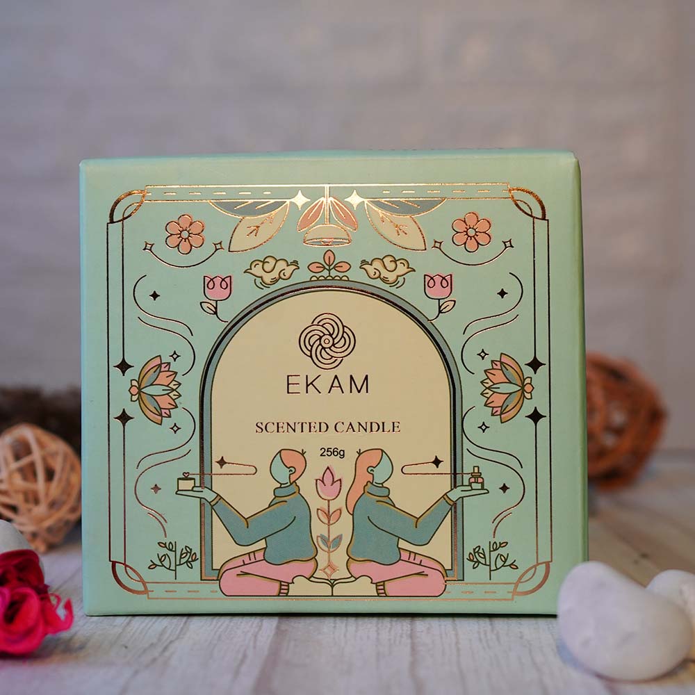 Black Tea &amp; Pomegranate 3 Wick Scented Candle