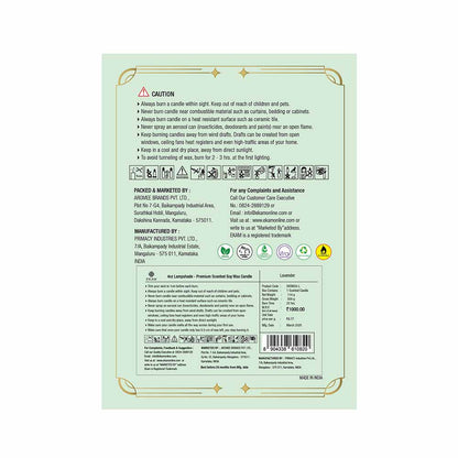 Lavender Lampshade Scented Candle