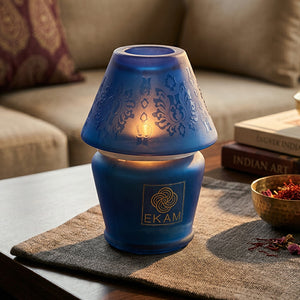 Black Tea & Pomegranate Lampshade Scented Candle