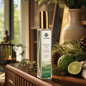 BERGAMOT &amp; HIMALAYAN CEDAR ROOM &amp; CAR SPRAY