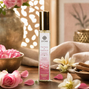 PINK PETALS &amp; SANDALWOOD ROOM &amp; CAR SPRAY