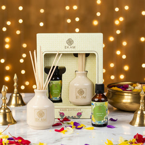 Jasmine &amp; Freesia Reed Diffuser Set