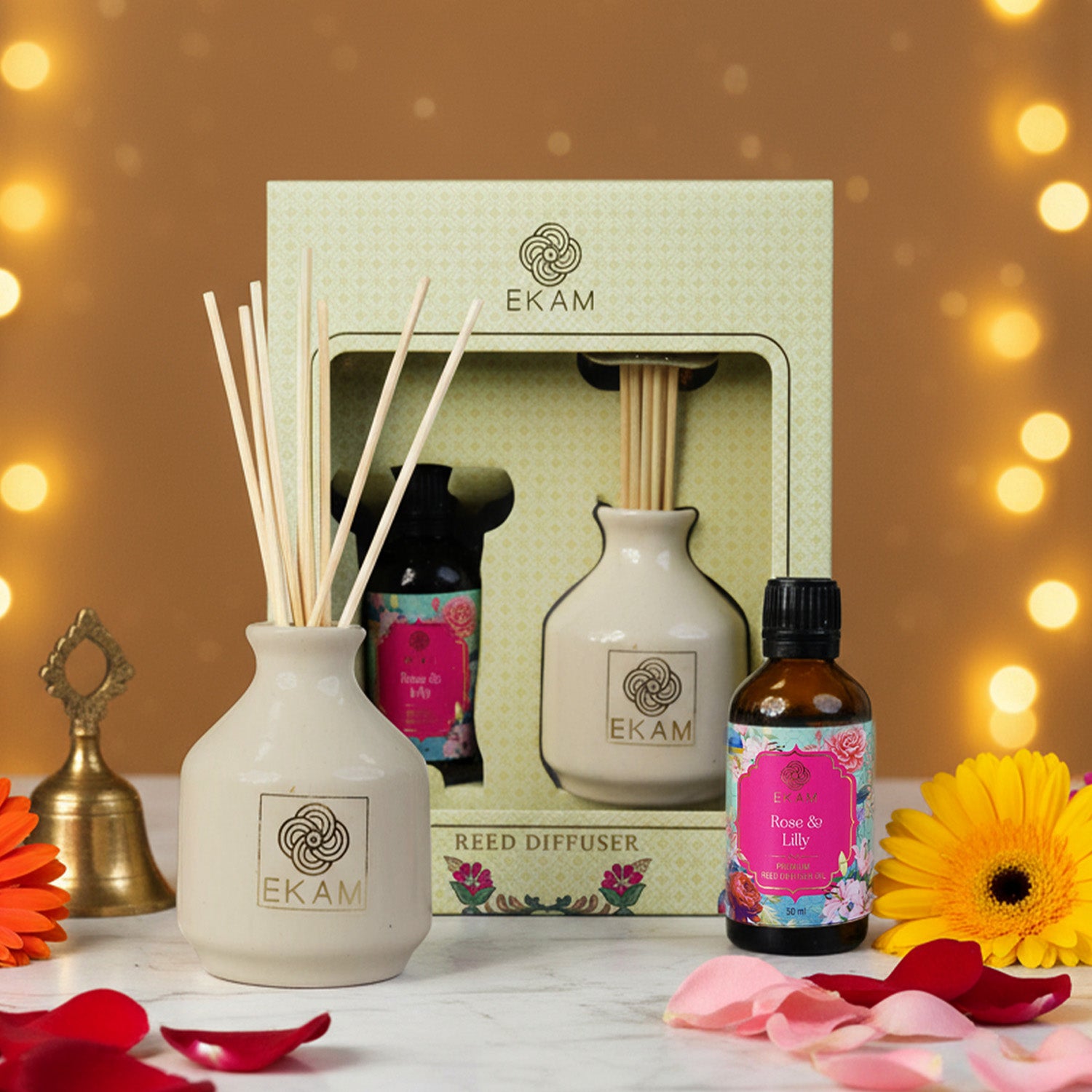 Rose &amp; Lily Reed Diffuser Set