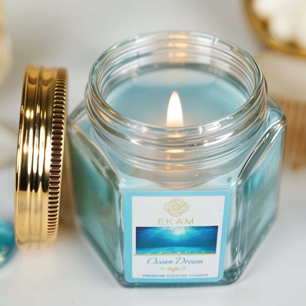 Ocean Dream Hexa Jar Scented Candle