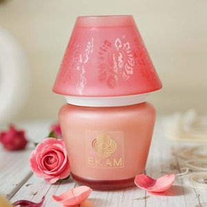 Rose Lampshade Scented Candle