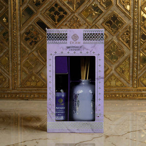 Lavender Scented Reed Diffuser Set| Festive Sheesh Mahal Collection, 2025-26