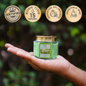 Jasmine Hexa Jar Scented Candle