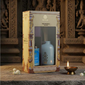 Mogra Reed Diffuser Gift Set| Festive Stone Palace Collection, 2025-26