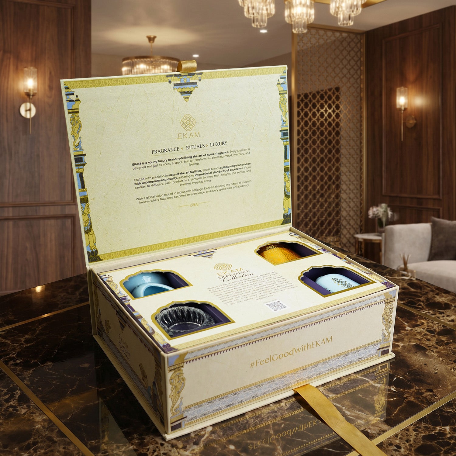 Stone Palace Luxe Gift Set| Festive Stone Palace Collection, 2025-26