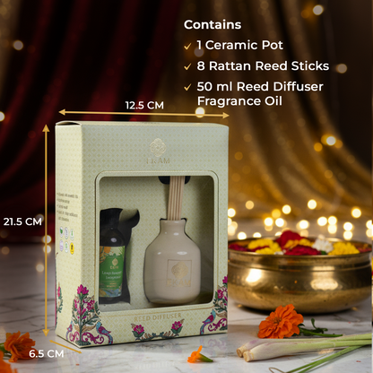 Orange Blossom &amp; Lemongrass Reed Diffuser Set