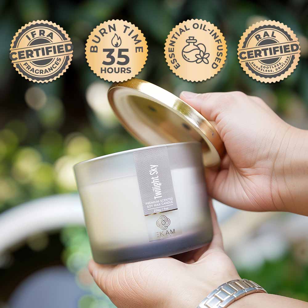 Twilight Sky 3 Wick Scented Candle