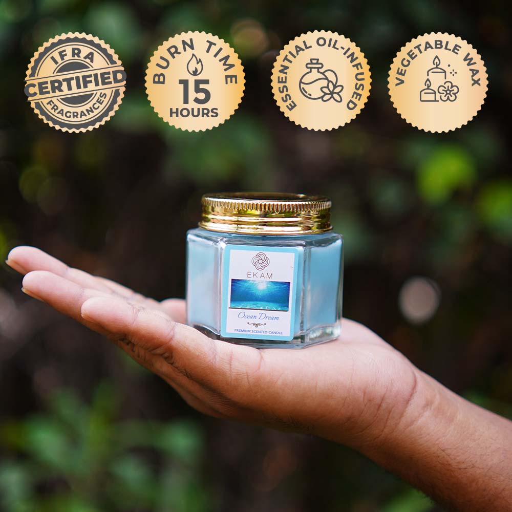 Ocean Dream Hexa Jar Scented Candle