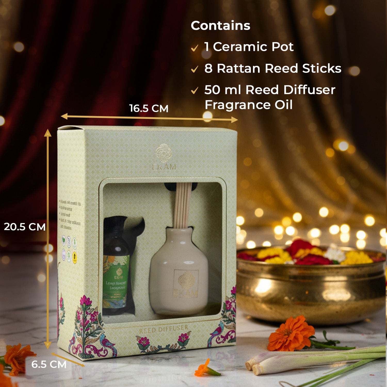 Orange Blossom &amp; Lemongrass Reed Diffuser Set