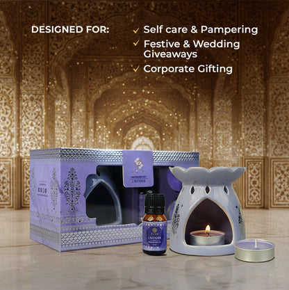 Lavender Scented 10 ml Vaporizer Set| Festive Sheesh Mahal Collection, 2025-26