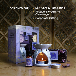 Lavender Scented Fragrance Gift Set Box| Festive Sheesh Mahal Collection, 2025-26
