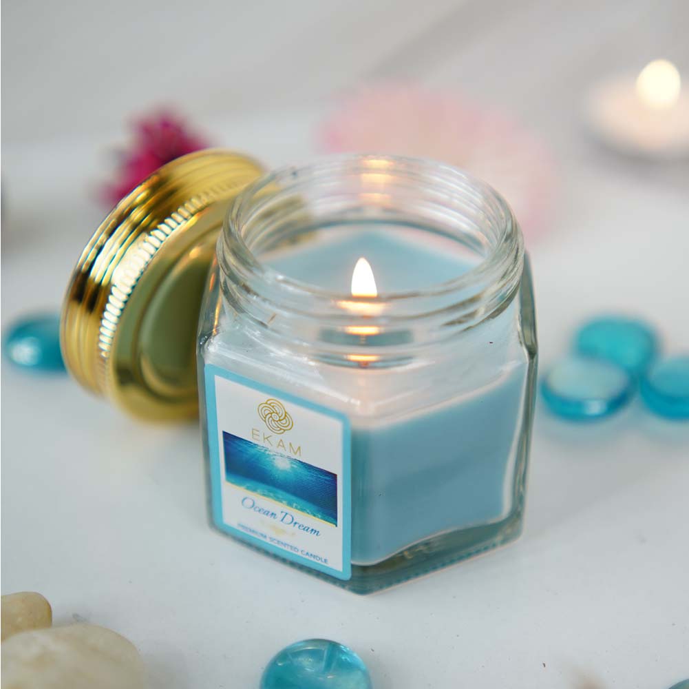 Ocean Dream Hexa Jar Scented Candle