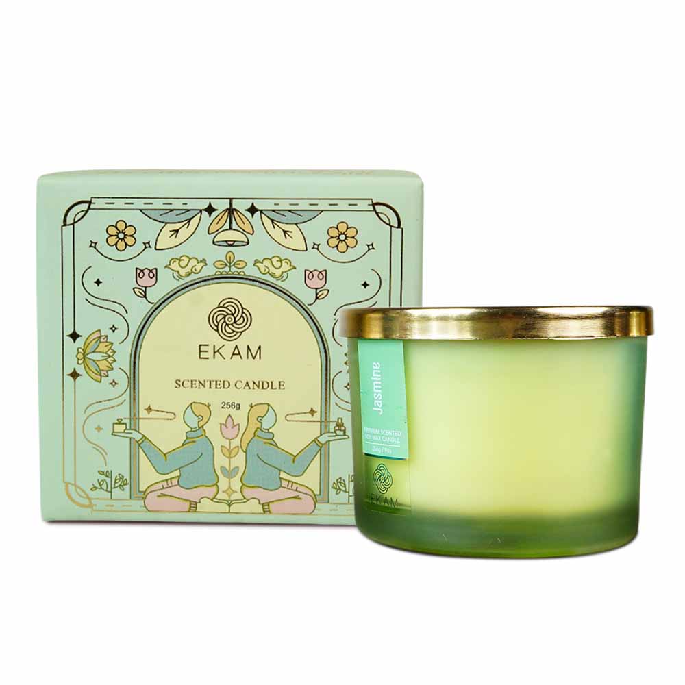 Jasmine 3 Wick Scented Candle