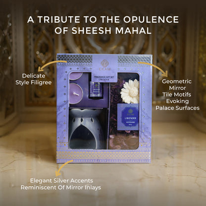 Lavender Scented Fragrance Gift Set Box| Festive Sheesh Mahal Collection, 2025-26