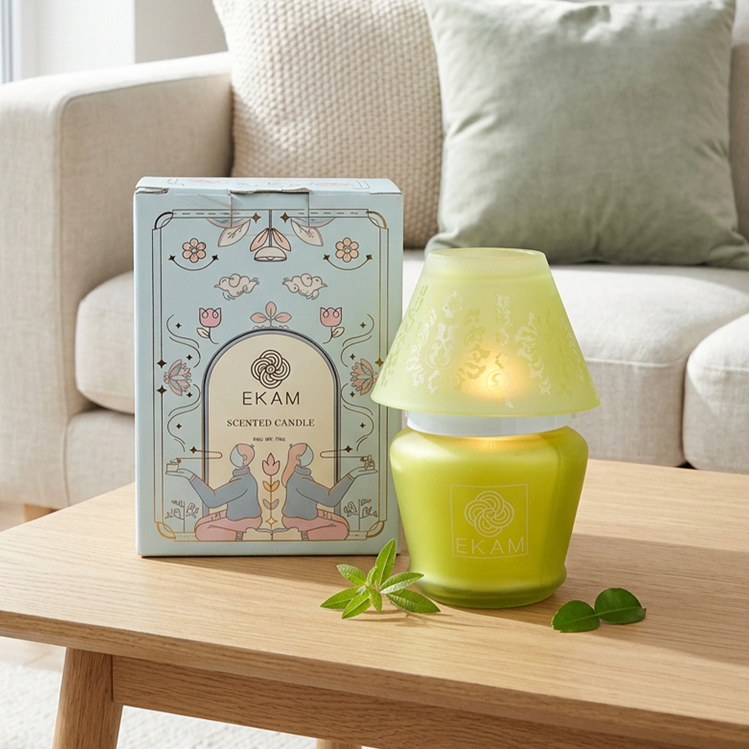 Lemongrass Lampshade Scented Candle