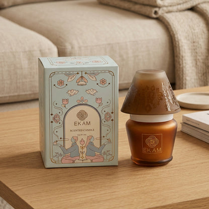 Mahogany Lampshade Scented Candle
