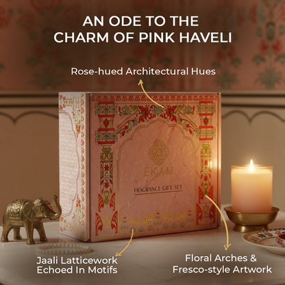 Pink Haveli Gift Set| Festive Pink Haveli Collection, 2025-26