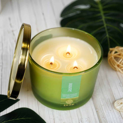 Jasmine 3 Wick Scented Candle
