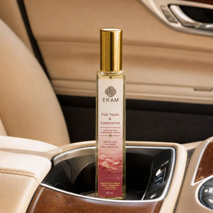 PINK PETALS &amp; SANDALWOOD ROOM &amp; CAR SPRAY