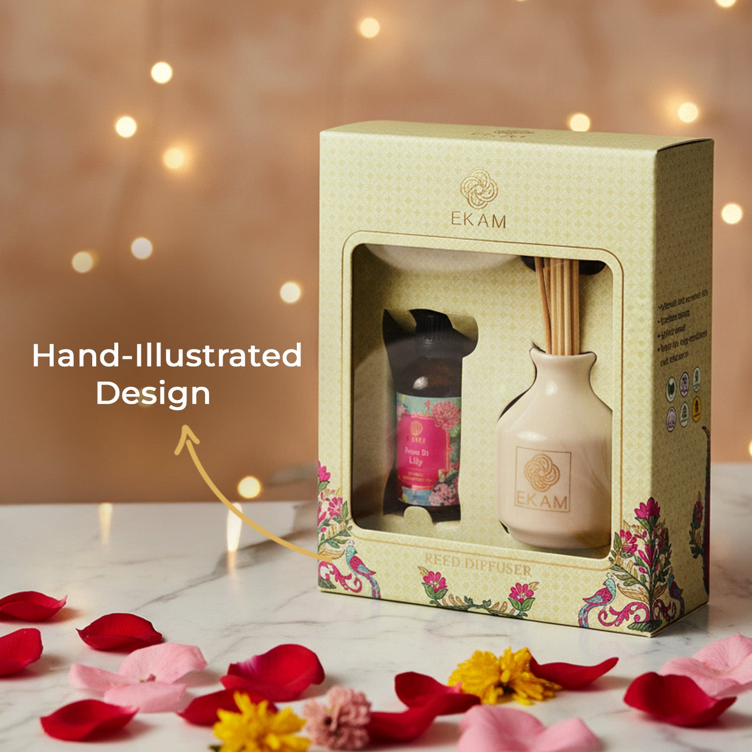 Rose &amp; Lily Reed Diffuser Set